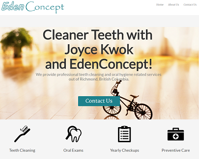 Edenconcept Dental Hygiene Website