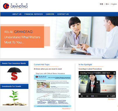 Grandtag Group Website