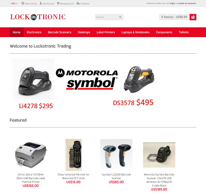 Lockotronic Trading Website